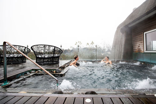 Vejers Strand Camping Blåvand Wellness Udendørs Spa