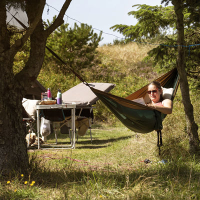 Vejers Strand Camping Pladsen Hængekøje Ro