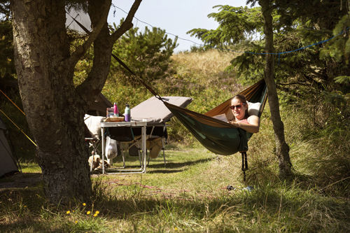 Vejers Strand Camping Pladsen Hængekøje Ro
