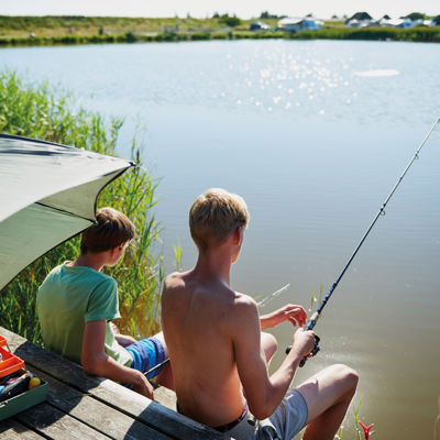 Vejers Strand Camping Hvidbjerg Strand Camping Fiskesø