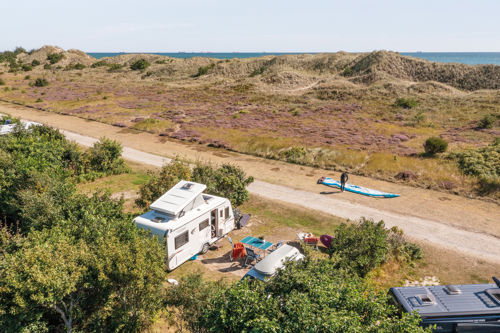 Vejers Strand Camping Skagen Sydstrand Camping Badestrand SUP