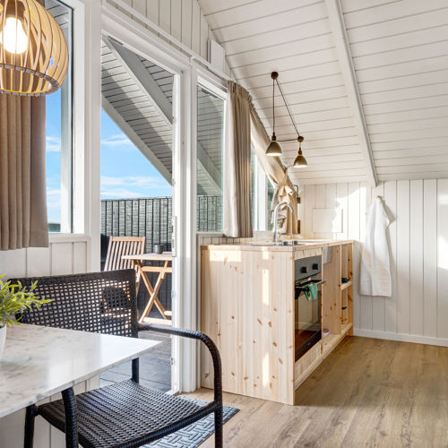 Vejers Strand Camping Hytter Køkken