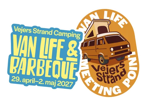 Vejers Strand Vanlife 2027 Stickers